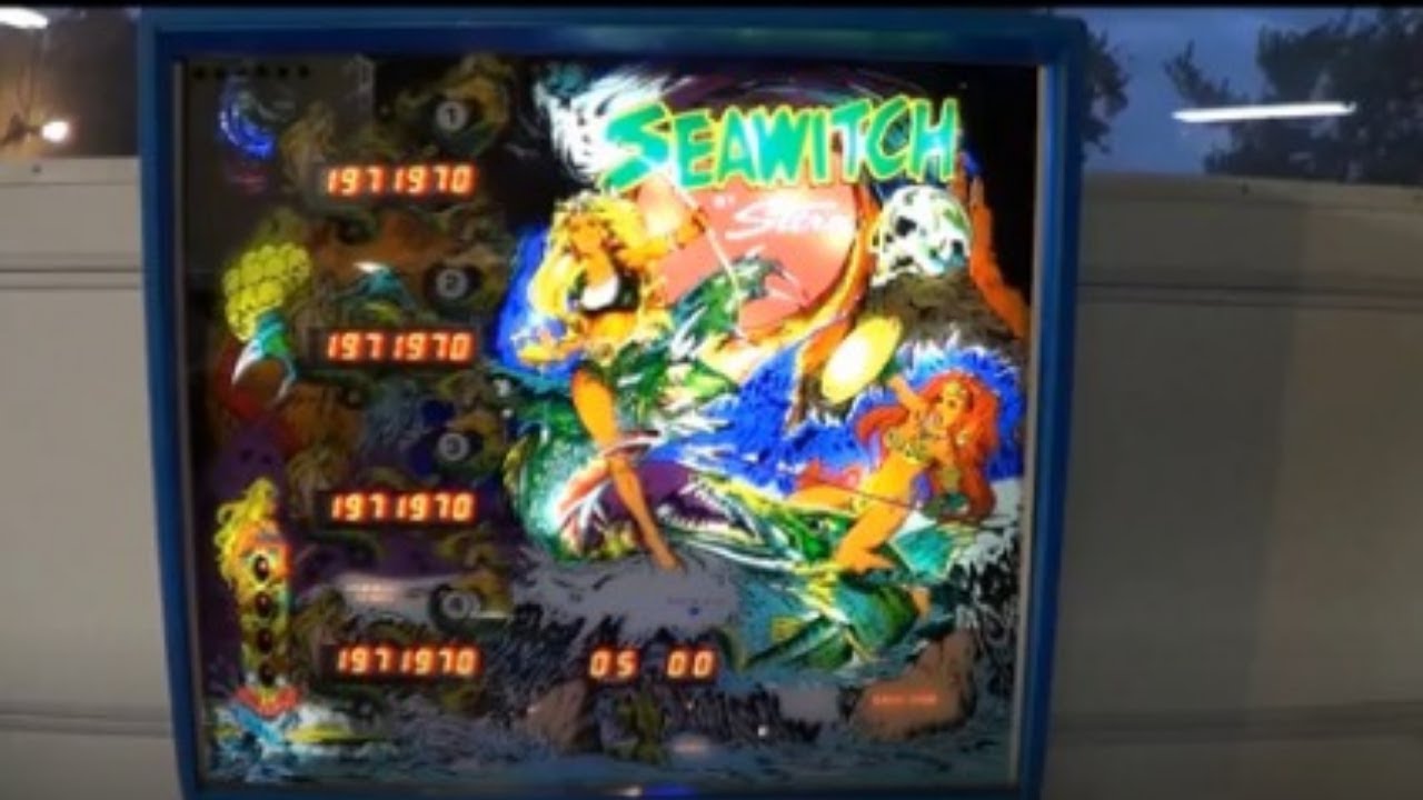 SEAWITCH PINBALL MACHINE - BY STERN 1980