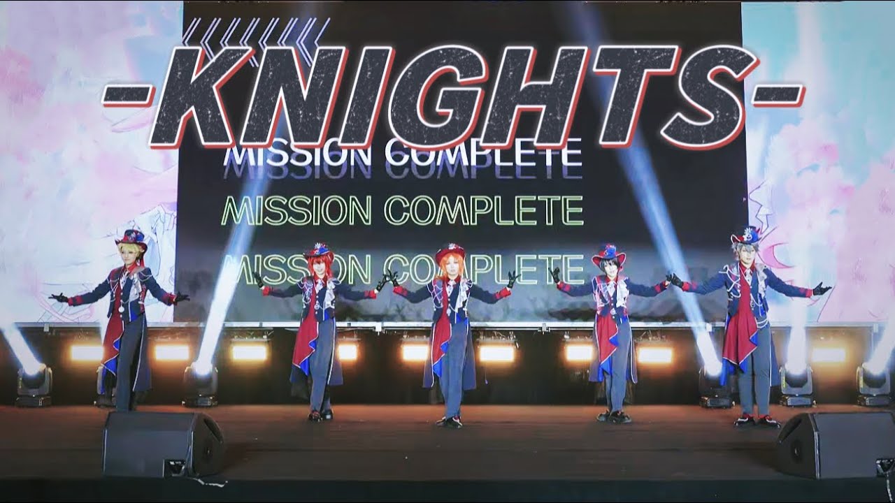 【あんスタ】Knights翻跳「Knights the Phantom Thief」「Or the Beautiful Golden Drop」【cosplay】