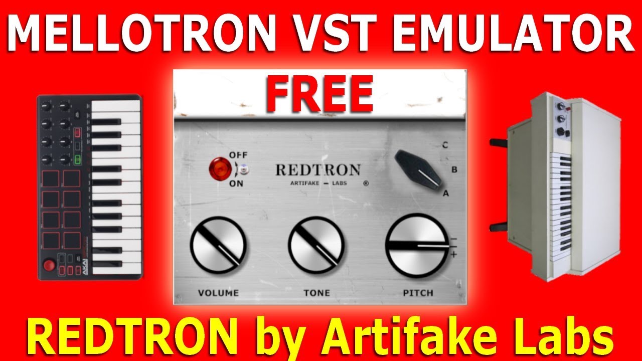 MELLOTRON Vst Emulator / REDTRON by Artifake Labs