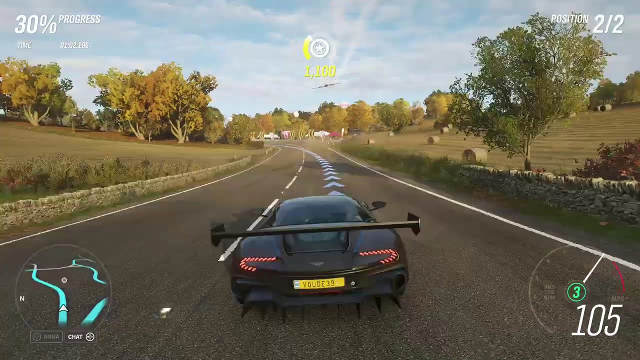 Forza Horizon 4 Race with Jet Plane Xbox One 720p