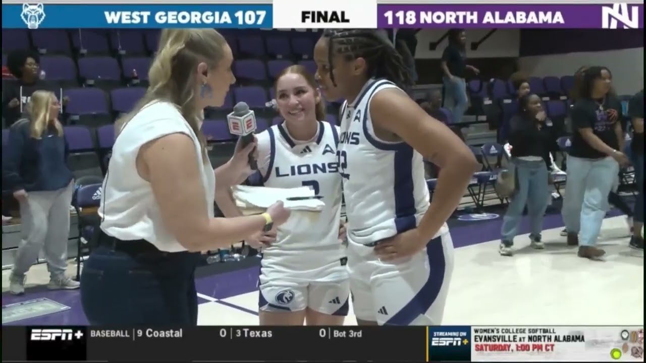 Lion Vision Update: WBB vs UWG Senior Night - Postgame