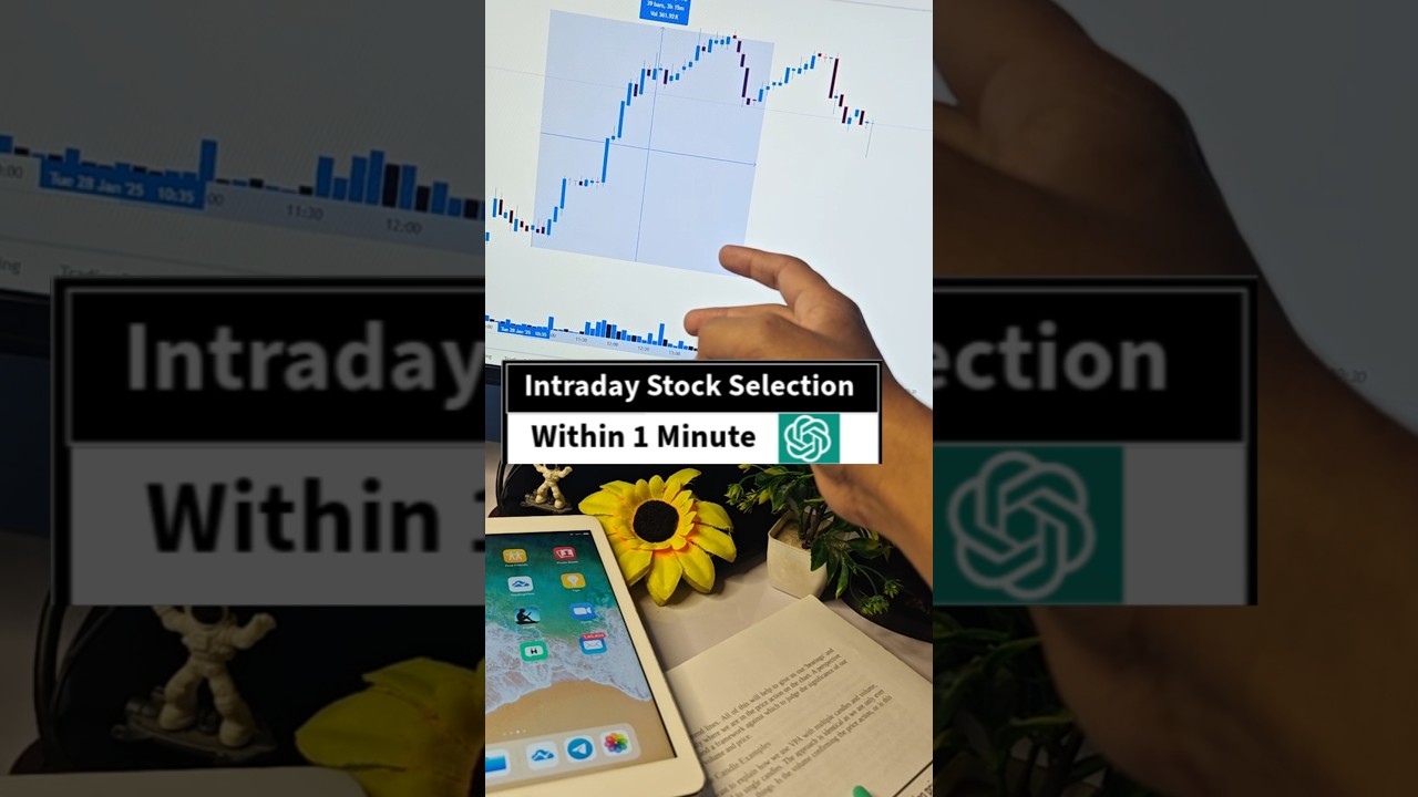ChatGPT + Chartink, Best Way To Select Stocks For Intraday