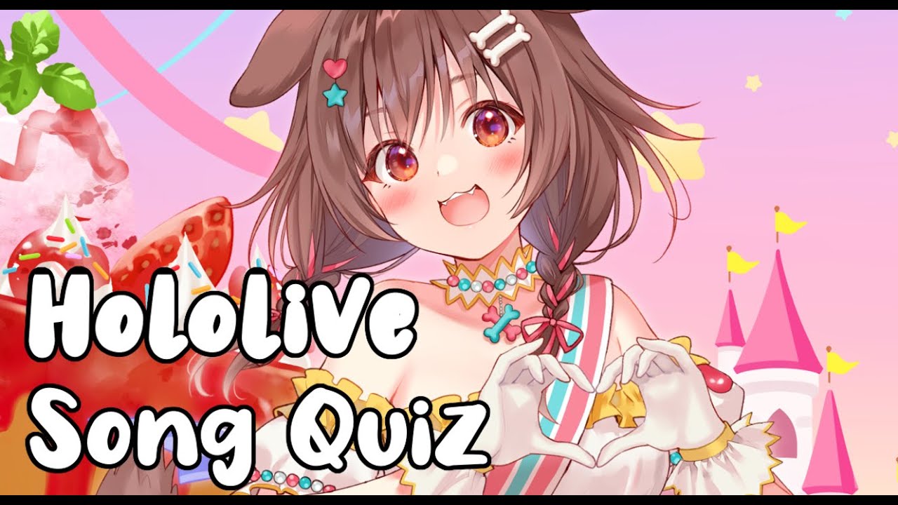 Hololive Original Song Quiz #1
