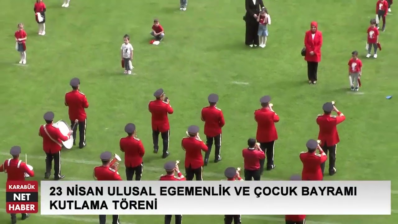 KARABÜK'TE 23 NİSAN COŞKUYLA KUTLANDI