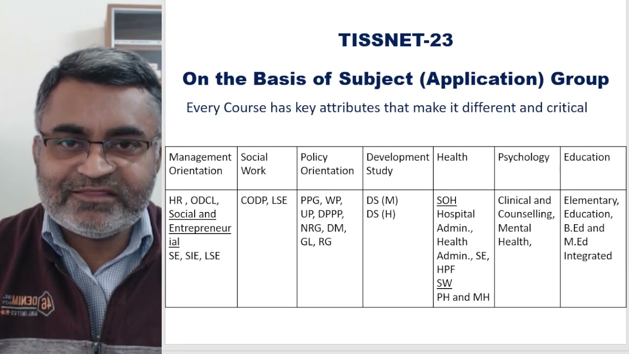 TISSNET-2023 [How to Select Course(s) &  For Course(s) Description - Link is in description box)]