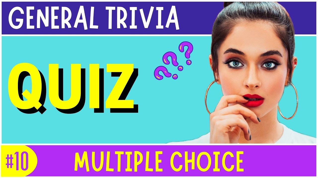 ⭐General Knowledge Quiz Multiple Choice | Pub Quiz