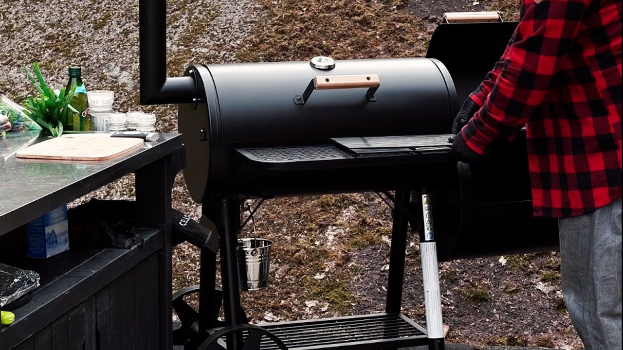 Cello Offset Smoker 30 savustusgrillin käyttäminen
