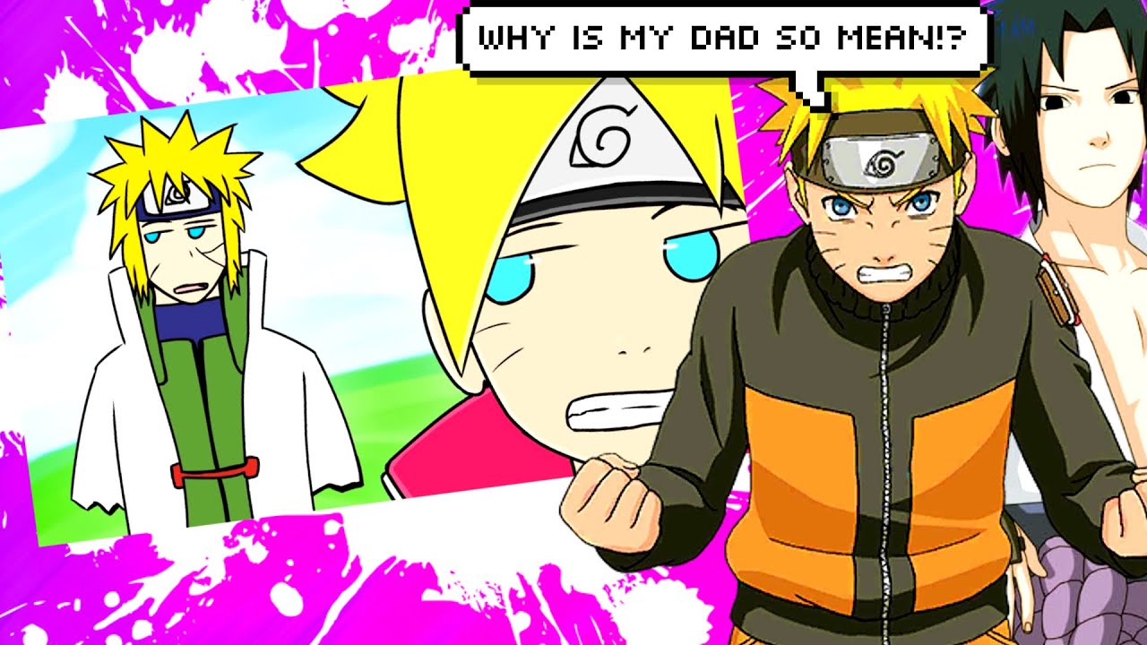 DAD DON'T DO THIS!! | Naruto and Sasuke React to BORUTO MEETS MINATO @Pushy.