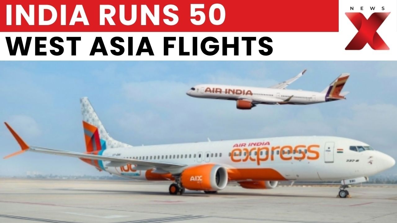 India Plans 50 Flights From West Asia As Govt Monitors Airspace, Airfares Amid Tensions | NewsX