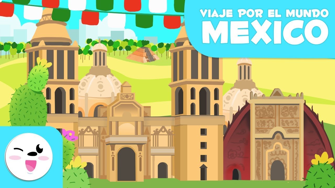 Ciudad de México - Geografía para niños - Viaje por el mundo ✈🌍