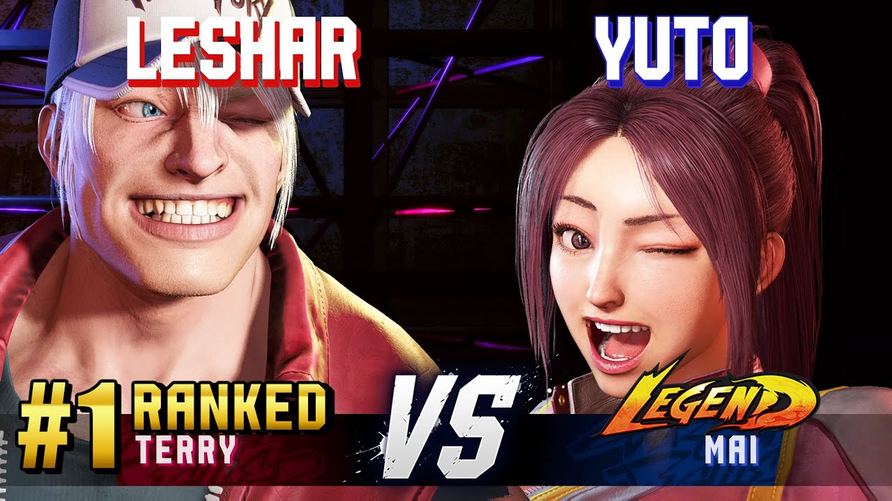 SF6 ▰ LESHAR (#1 Ranked Terry) vs YUTO (Mai) ▰ High Level Gameplay