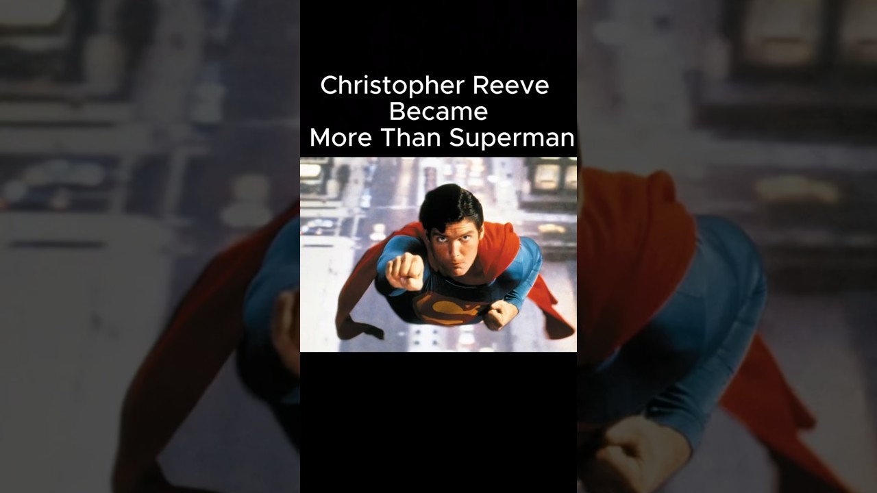 Christopher Reeve Became More Than Superman #truecourage  #Superman #truestory  #hollywoodlegends
