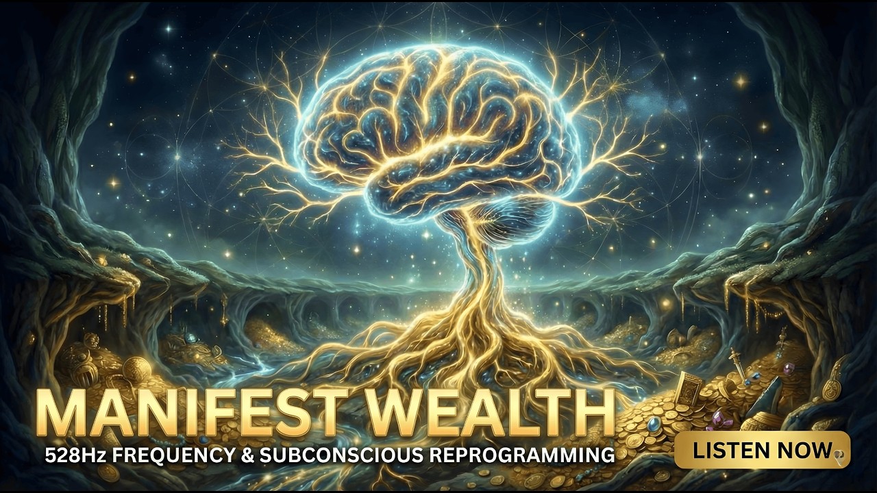 ⚠️ WARNING: Extremely Powerful 528Hz Sleep Guide for Subconscious Wealth | Listen While You Sleep