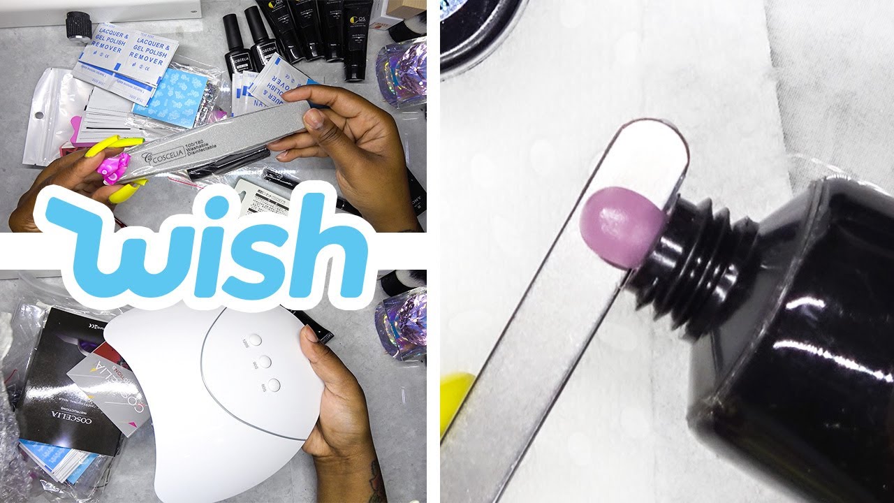 DIY Testing a Polygel Nail Kit from Wish