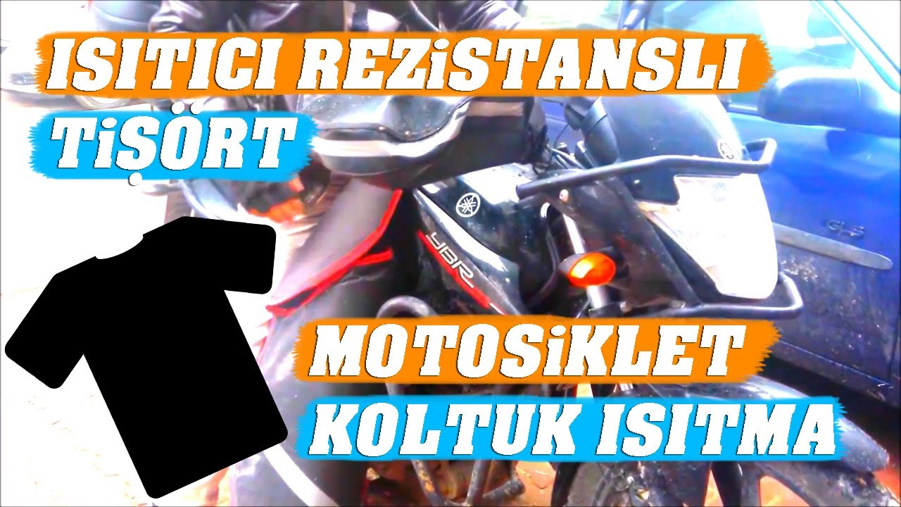 Motosiklet Koltuk Isıtma Montajı | Rezistanslı Tişört Yapımı