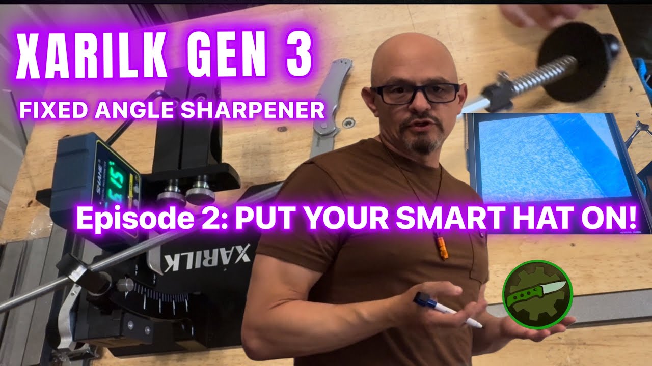 How to max-out the performance of fixed angle sharpener. Forming perfect edge angle on XARILK Gen 3