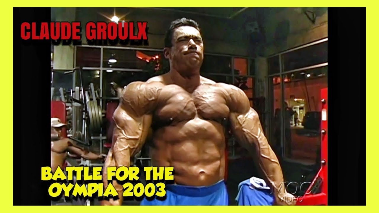 CLAUDE GROULX - UPPER BODY - BATTLE FOR THE OLYMPIA 2003