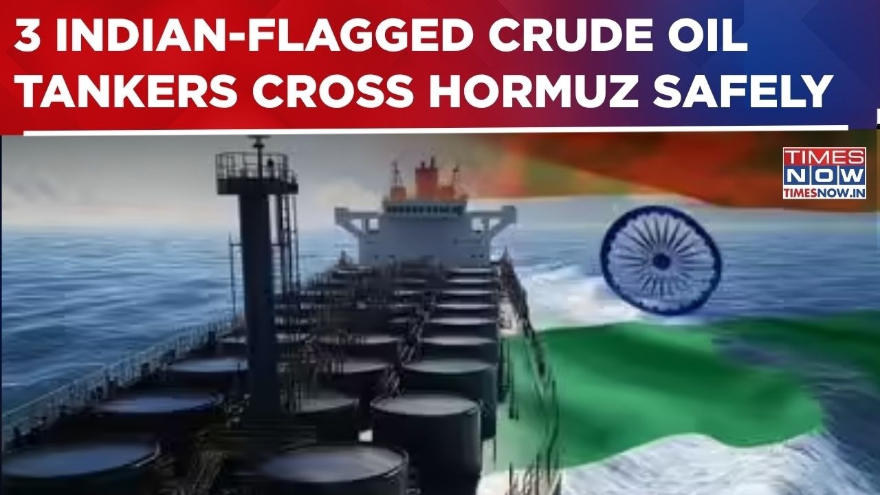 Three Indian-Flagged Crude Oil Tankers Transit Strait Of Hormuz Safely | WATCH | Breaking News