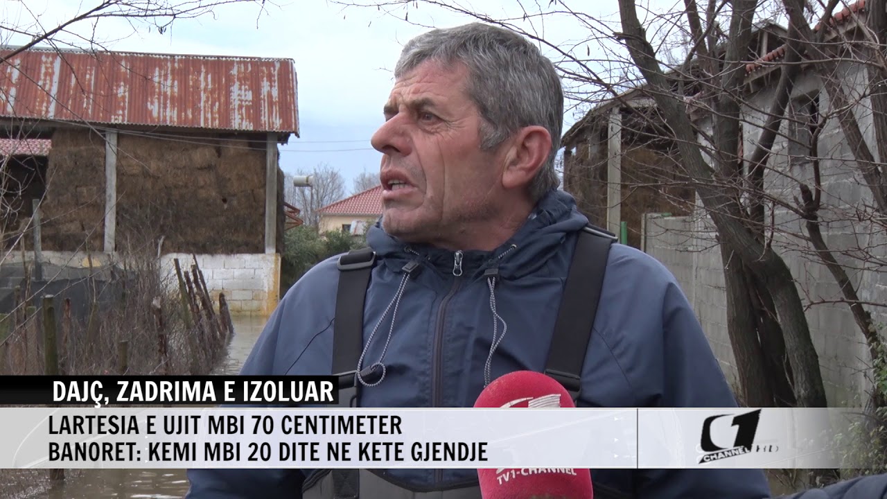 DAJ&Ccedil;, ZADRIMA E IZOLUAR, LARTESIA E UJIT MBI 70 CENTIMETER