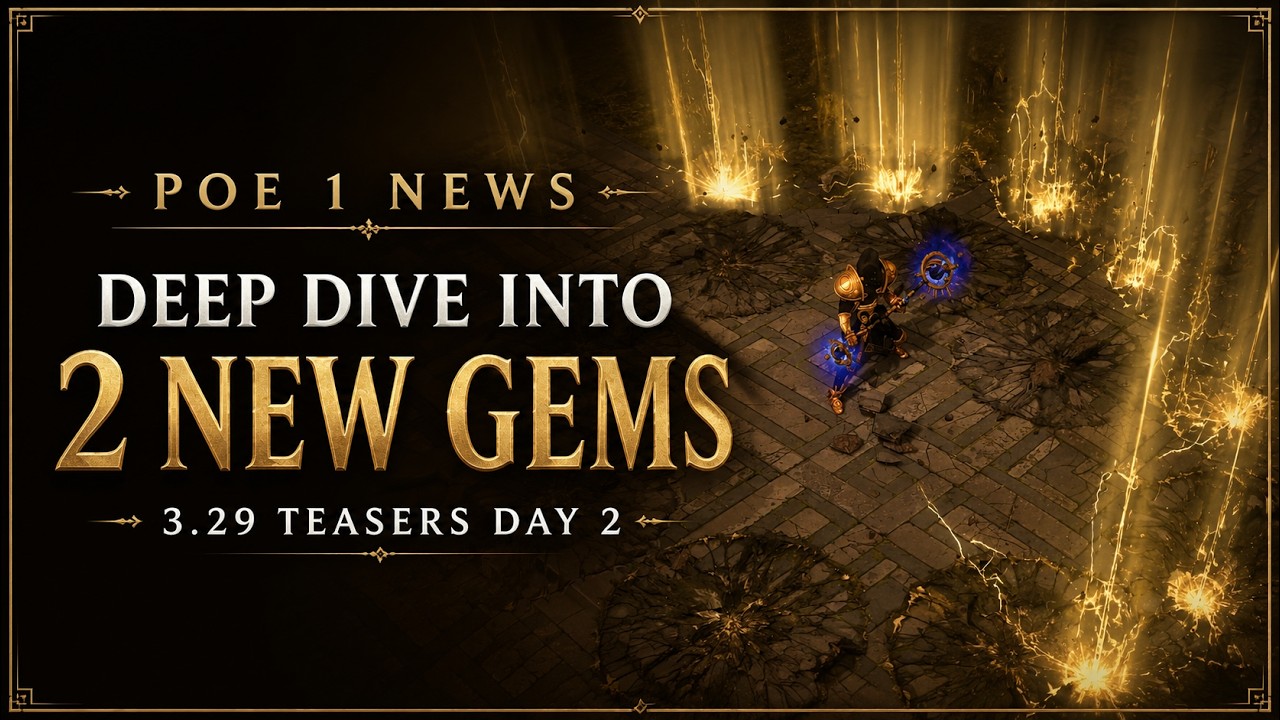 POE 1 - 3.29 Teasers Day 2: Transfigured Reap and Holy Hammers - Path of Exile Curse of the Allflame