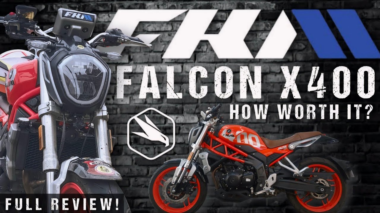 FKM FALCON X400 (Full Review) | Affordable Highway Legal Motorcycle | (High Speed Run!)