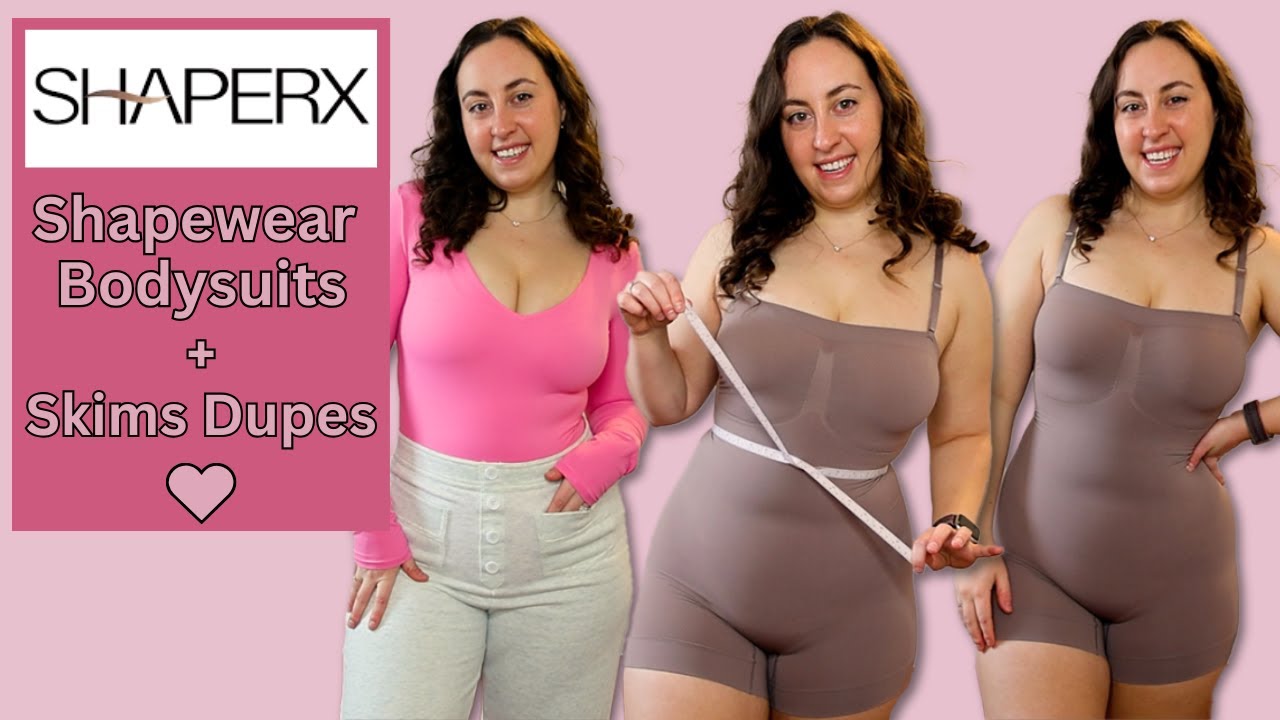 Skims Dupes from Amazon | SHAPERX Sculpting Shapewear Bodysuits