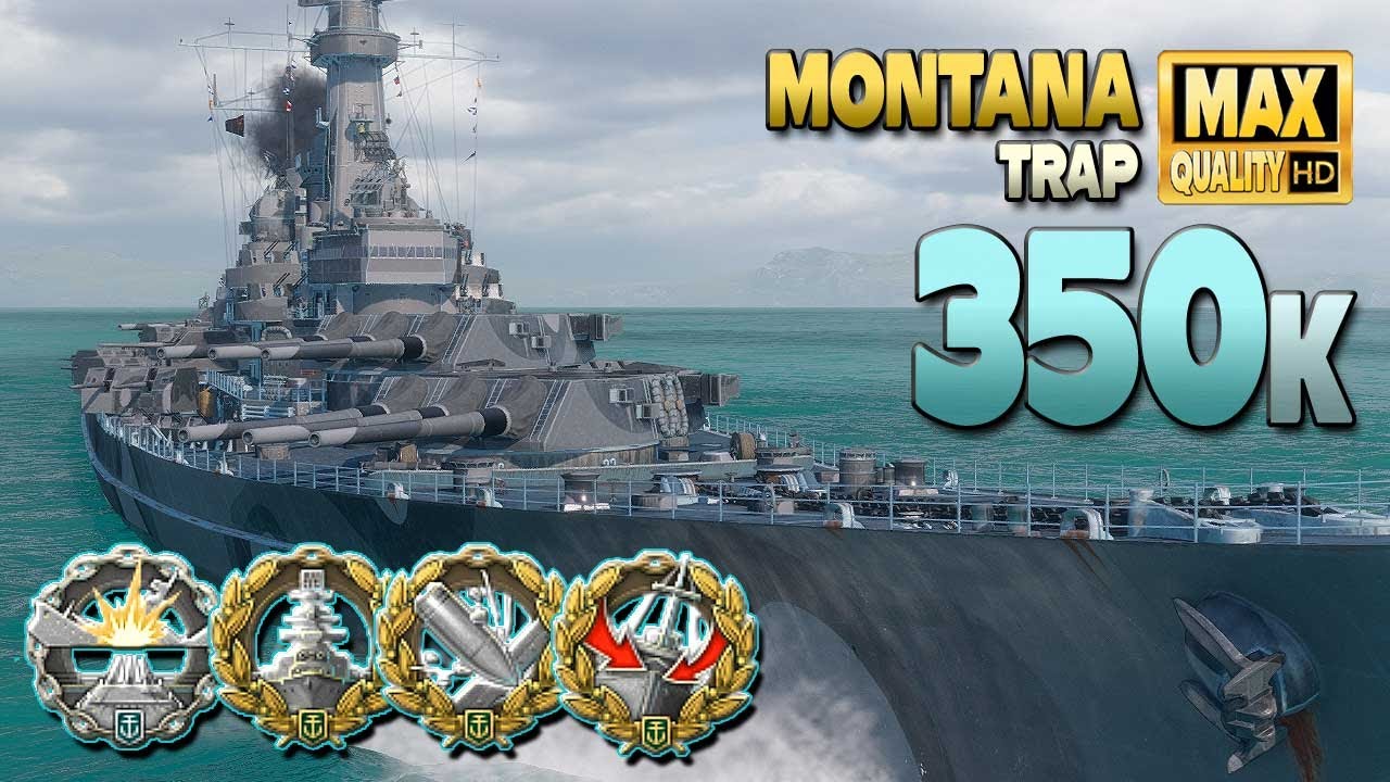 Линкор «Монтана»: даем команде время на разворот - World of Warships