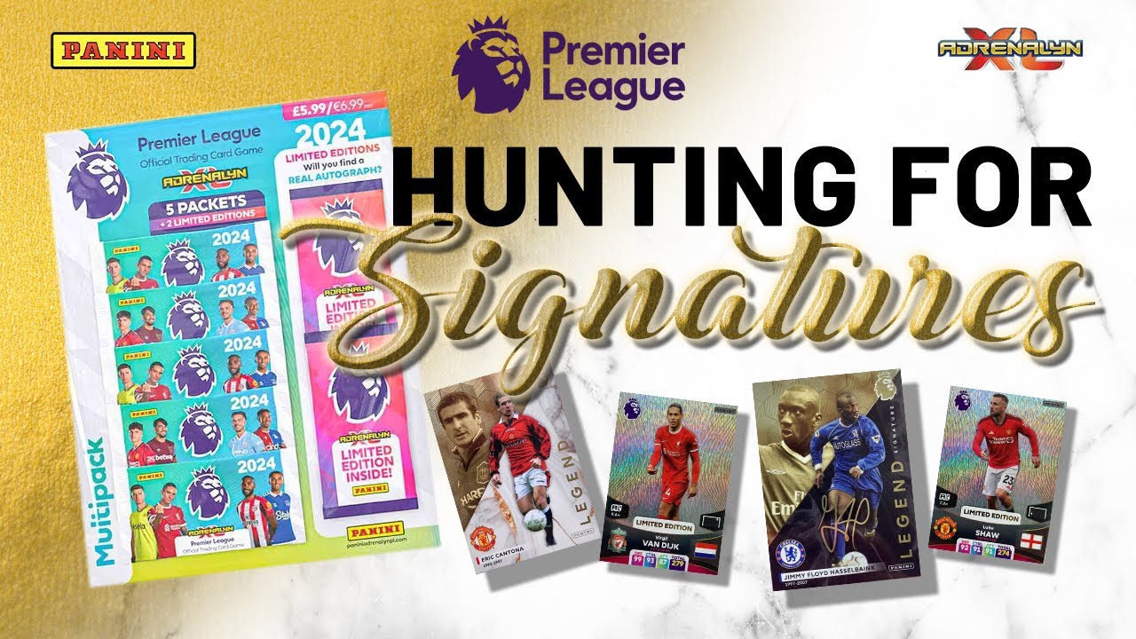 Opening 2 Adrenalyn XL Premier League 2024 Multipacks - Hunting For SIGNATURES!