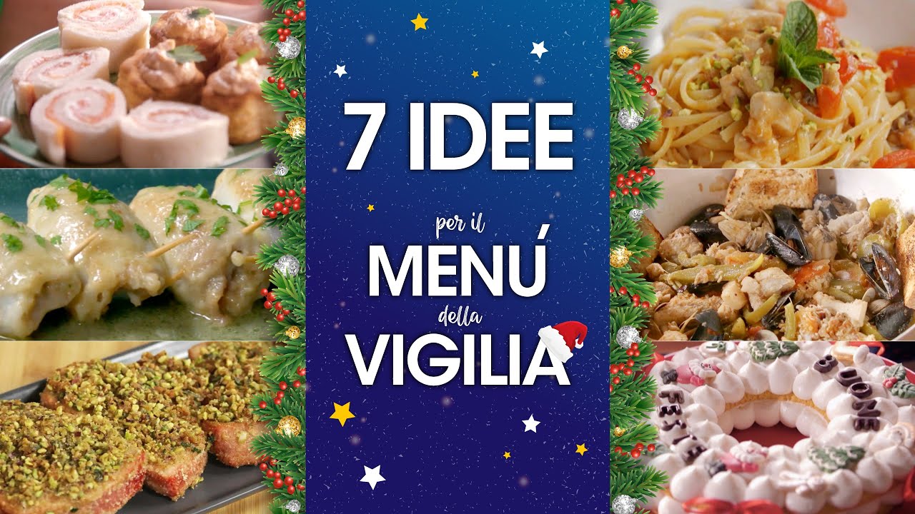 MENÙ DELLA VIGILIA DI NATALE 2022 di Benedetta Rossi 🎄❄️ Ricette TV Fatto in Casa per Voi