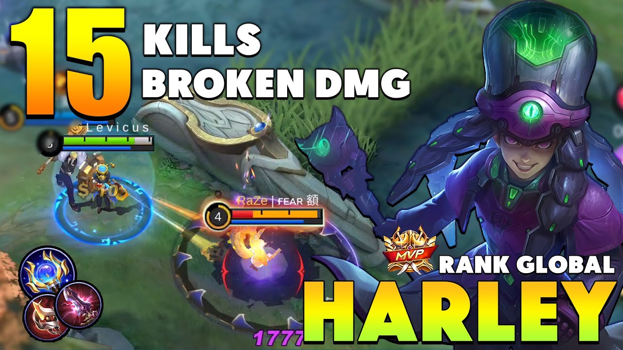 Harley Mobile Legends ~ Harley Best Build 2021 ~ Harley Gameplay 2021 ~ Harley Top Global 2021