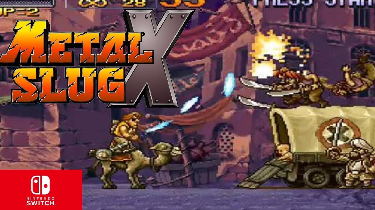 Metal Slug X  nintendo switch gameplay