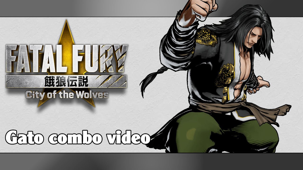FATAL FURY CotW: Gato combo video