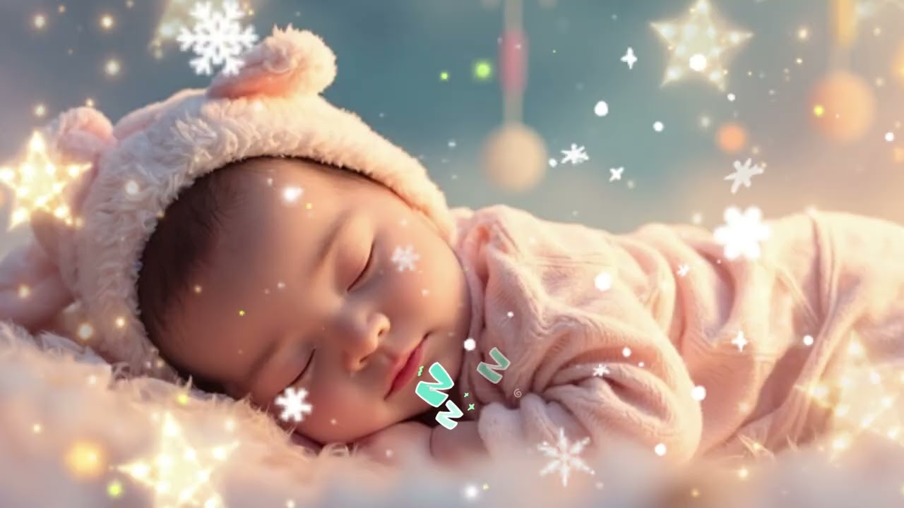 Baby Sleep Music 4 🌙  Mozart & Brahms Lullabies 🎵 Instant Sleep Insomnia Relief in 3 Minutes