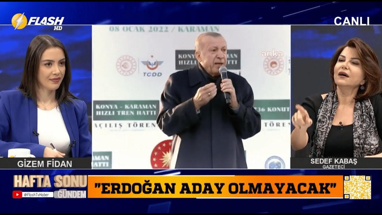 'ERDOĞAN ADAY OLMAYACAK'
