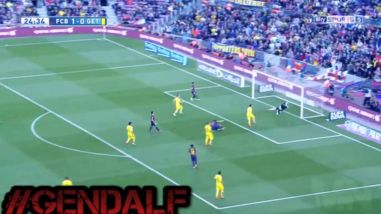 Luis Suarez Goal vs Getafe