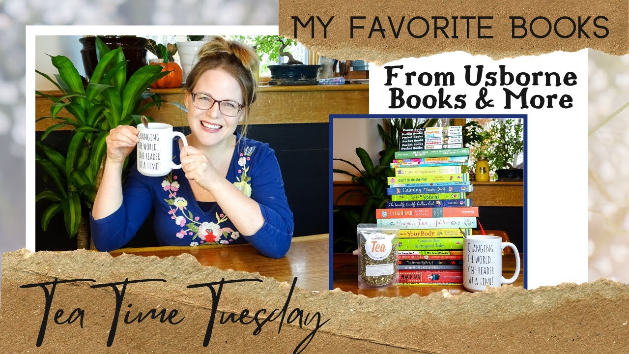 My Favorite Books from Usborne Books and More | Tea Time Tuesday | PaperPie