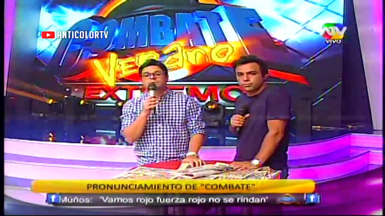 COMBATE Gian Piero y Renzo Hablan de Esto es Guerra y Titanes 20/02/14