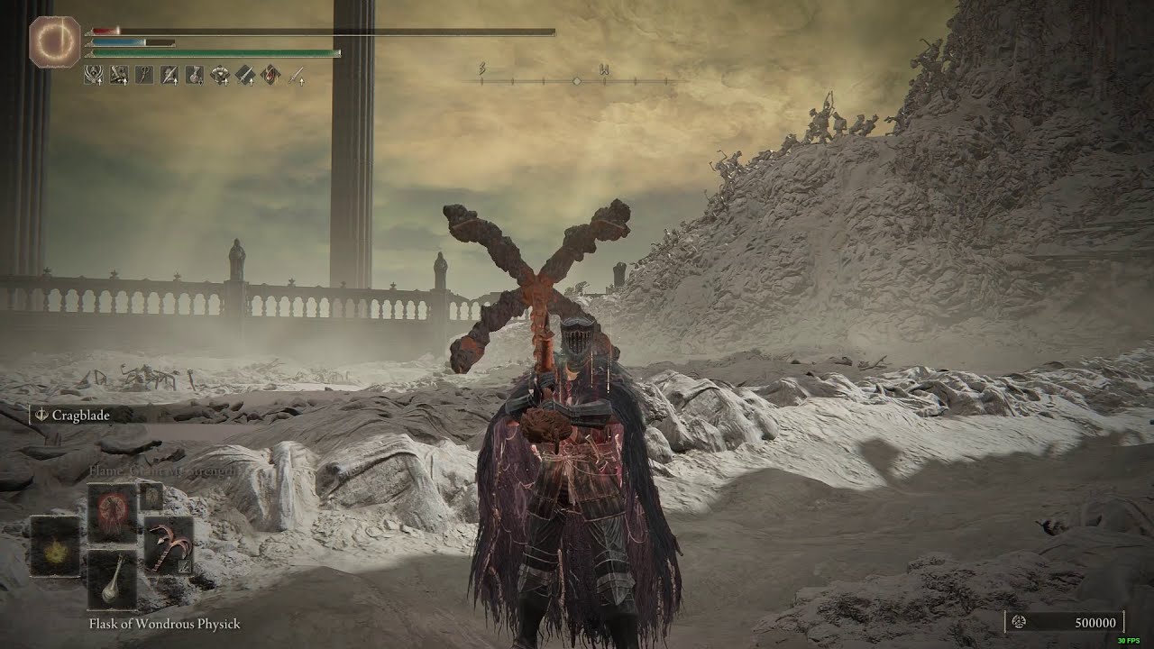 Trying a Bonk build against DLC Final Boss