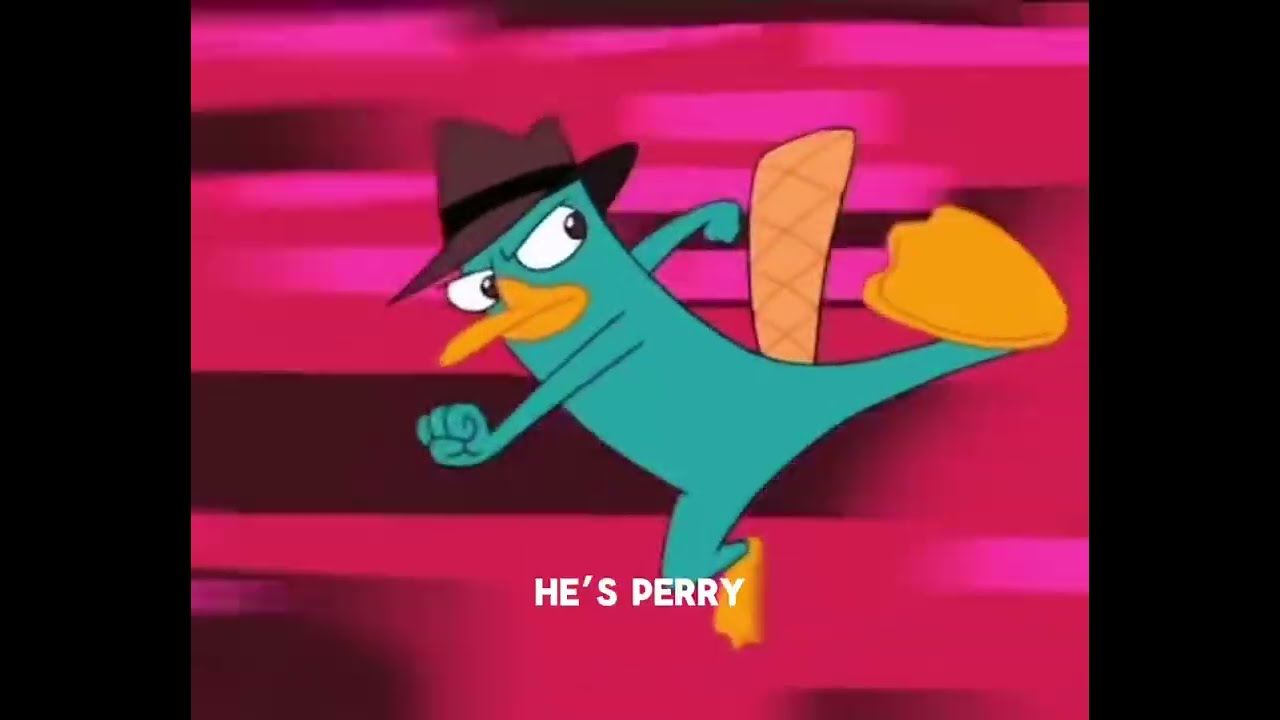(60FPS ULTRA) Randy Crenshaw - Perry the Platypus Theme Sing - SING ALONG (4K Ultra)