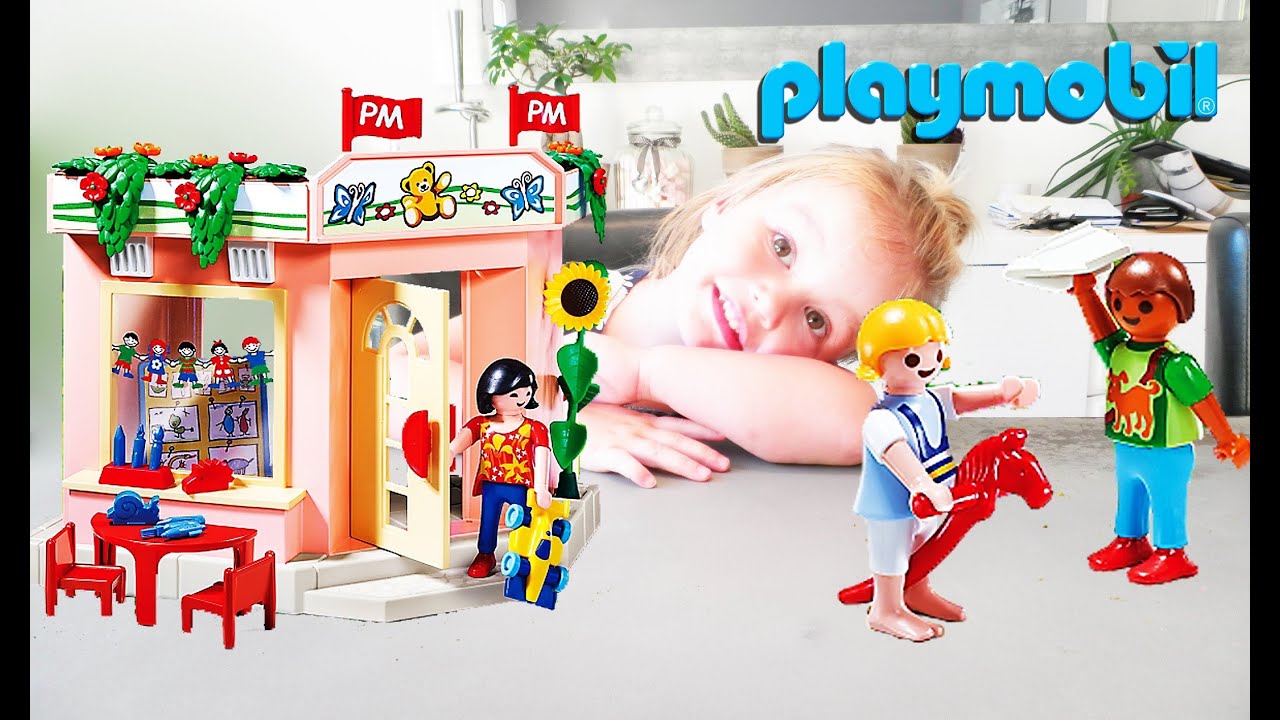 Playmobil Espace Centre de Loisir 5634 avec maman et bébé (Unboxing)