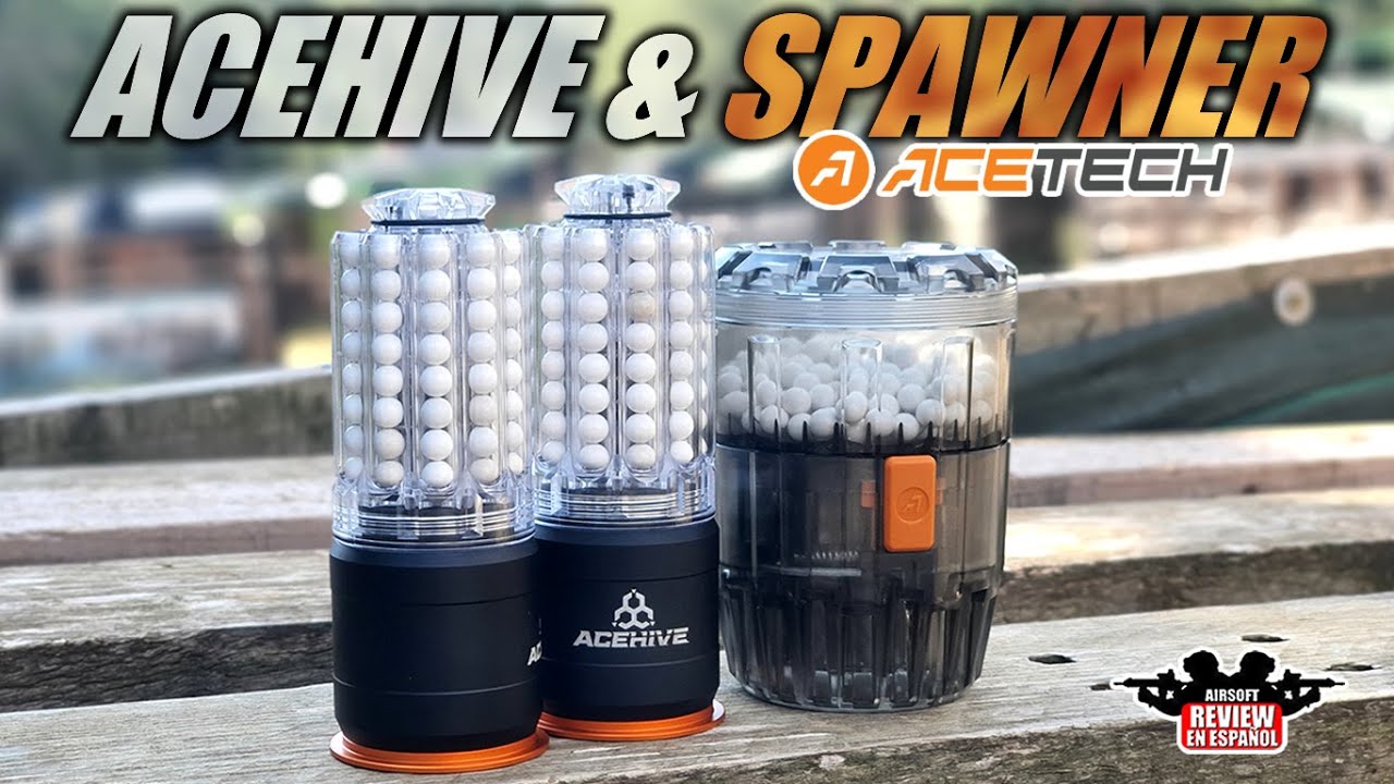 ACEHIVE & SPAWNER de Acetech -  La granada mas rápida del mercado! | Airsoft Review en Español