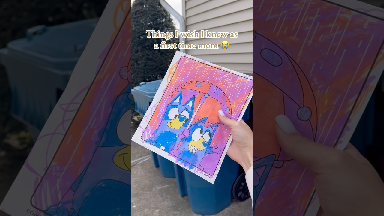 Don&rsquo;t throw away your kids drawings 🤩😭 #DIY #momhack #lifehack #firsttimemom #kidsdrawing #shorts