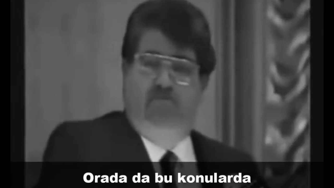Cennet mekan Turgut &Ouml;zal'ın Sultan II. Abd&uuml;lhamid Han hatırası..