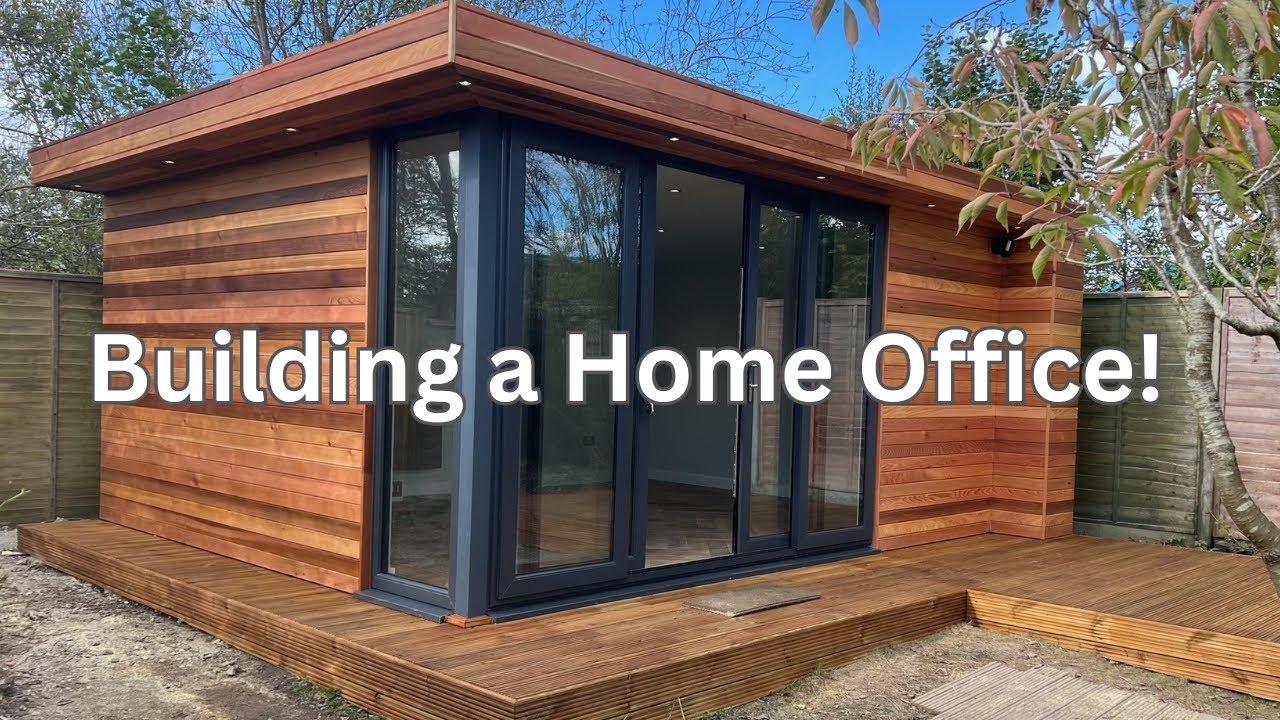 Cedar Garden Room Office.  Full Build.