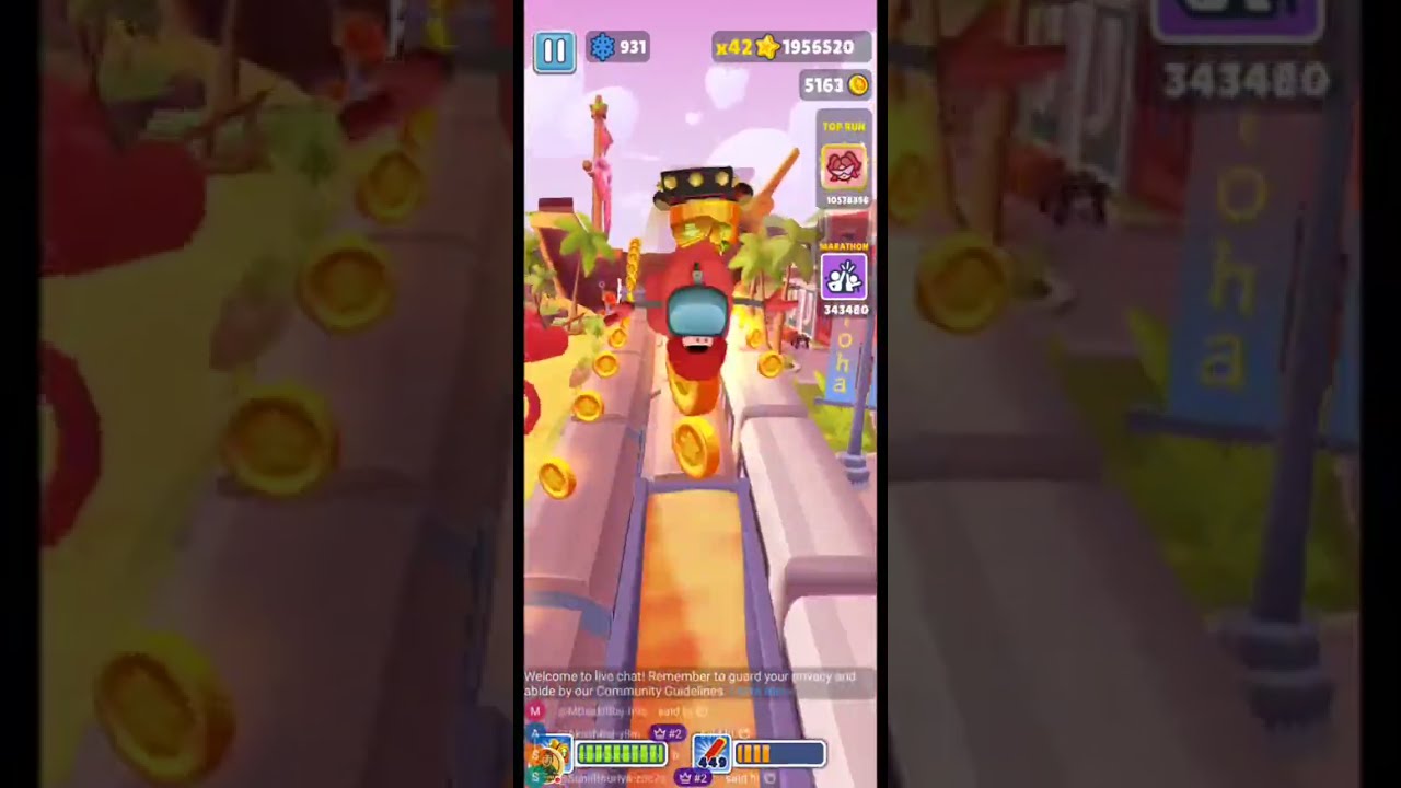 Subway Surfers Winter Xtreme Live Stream GameingVAI 15k Coins collect 🎉