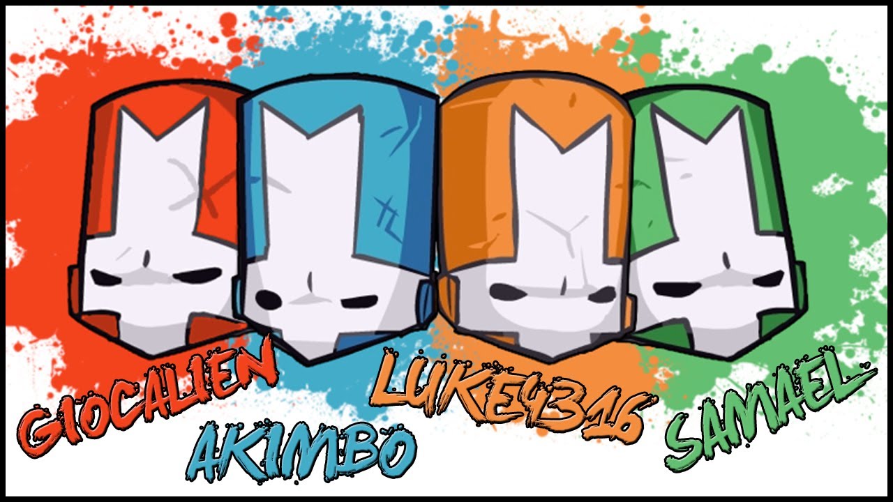 CastleCrashers | Luke, Akimbo, Samael e Giocalien # 01