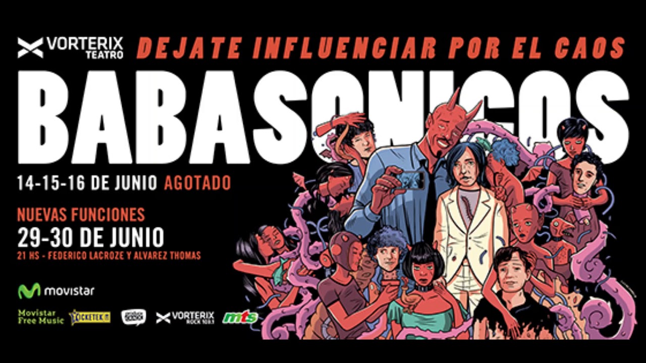 Babasónicos en el Teatro Vorterix 16/06/2012 (AUDIO)