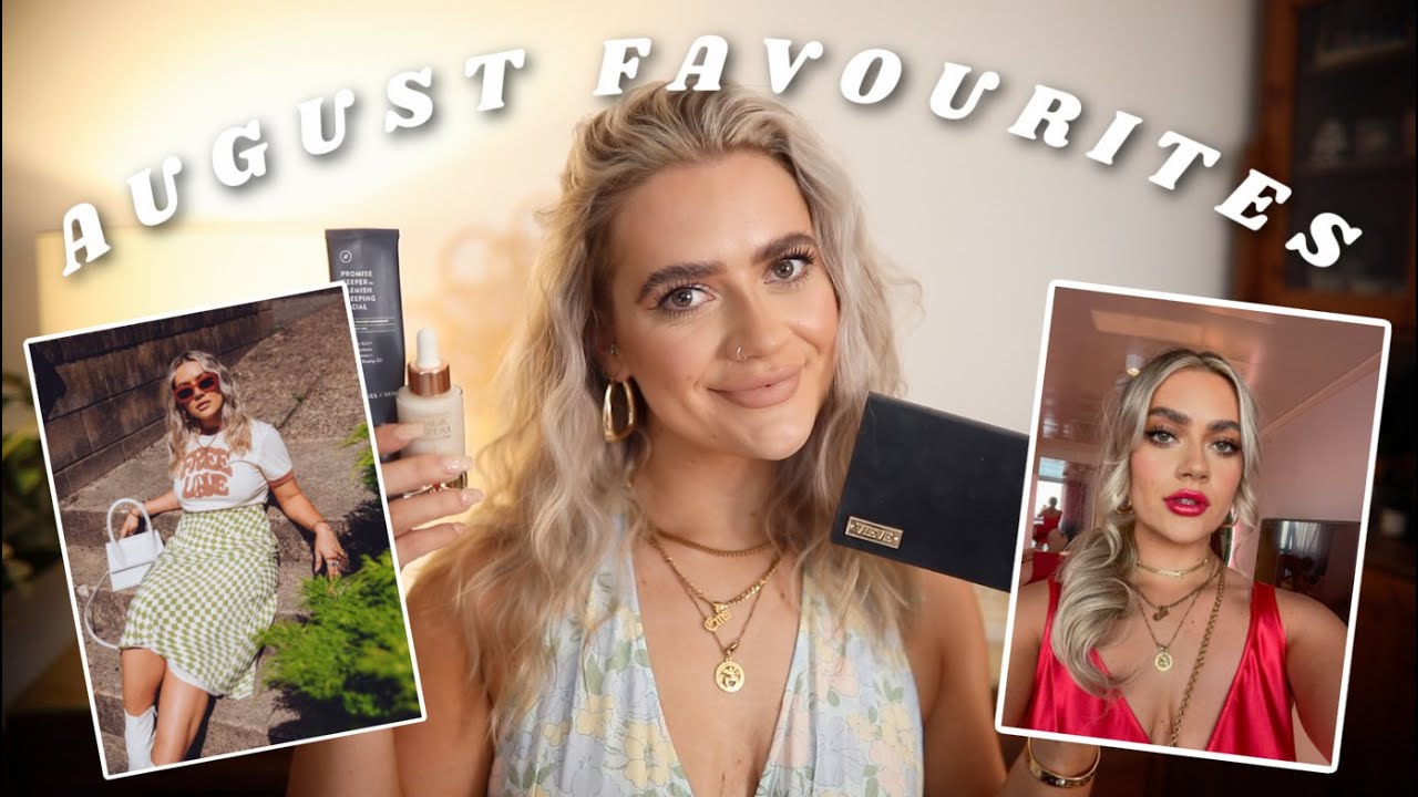 AUGUST FAVOURITES! BEAUTY, TV & PROJECT 10 PAN UPDATE! | ad | EmmasRectangle