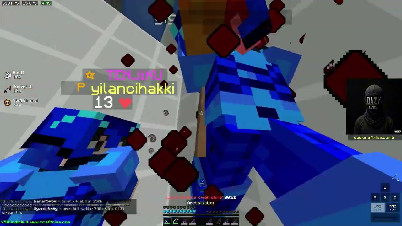Craft Rise buz kral zehir kesme #ALERİA EKİP ALIM ACIK