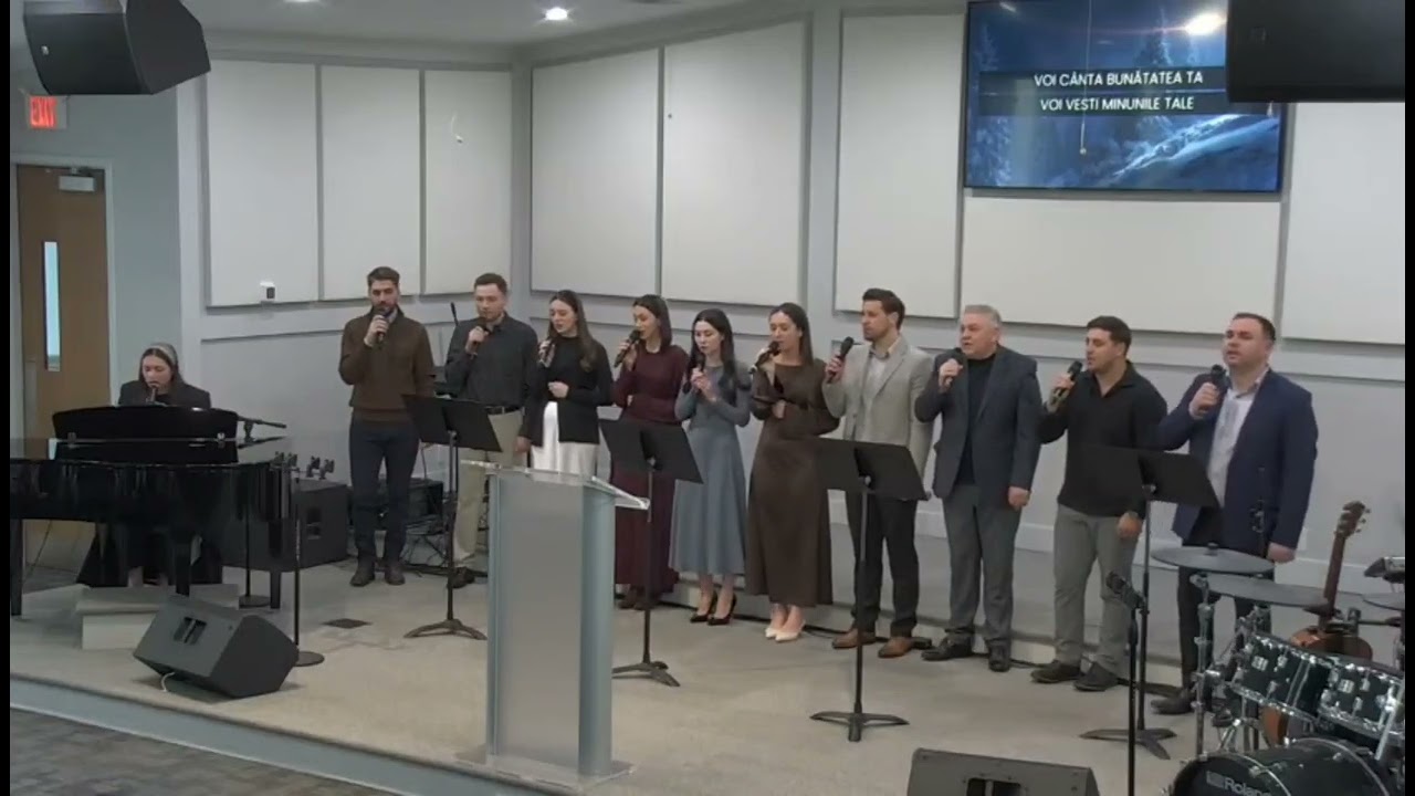 Voi cânta bunătatea Ta - Grup mixt 